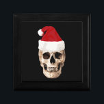 Santa Claus Skull - Christmas is Dead Keepsake Box<br><div class="desc">Perfect for all you jaded miserable Grinches out there! Ho Ho Ho and FU*K you too!</div>