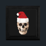 Santa Claus Skull - Christmas is Dead Keepsake Box<br><div class="desc">Perfect for all you jaded miserable Grinches out there! Ho Ho Ho and FU*K you too!</div>