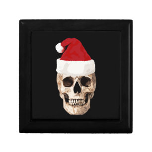 Santa Claus Skull - Christmas is Dead Keepsake Box