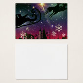 santa claus sleigh (Front & Back)