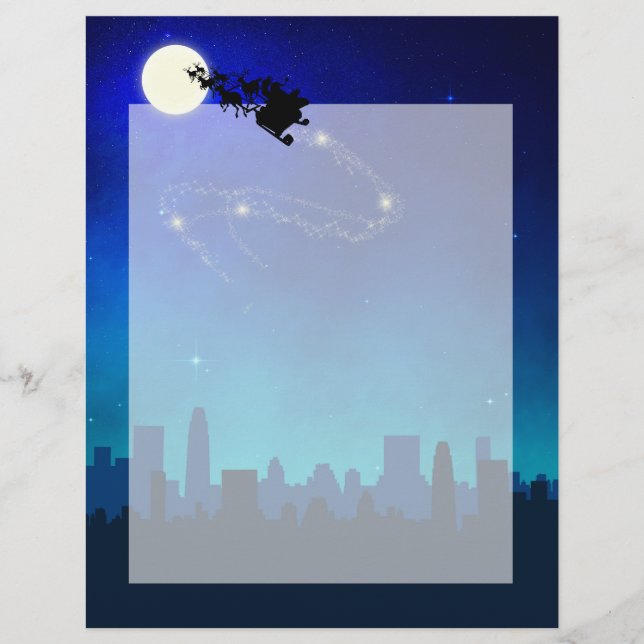 Santa Claus Sleigh Christmas (Front)