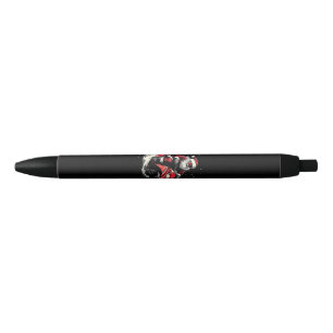 Santa Claus Snowmobile Motor Sled Funny Christmas Pen