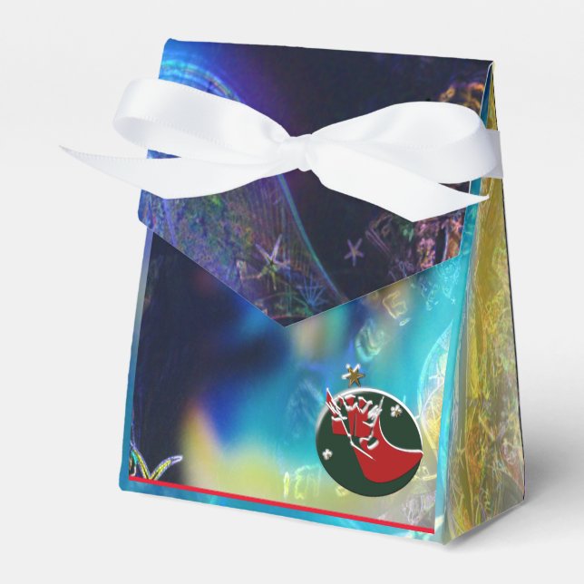 Santa Claus Sock Favor Box (Front Side)
