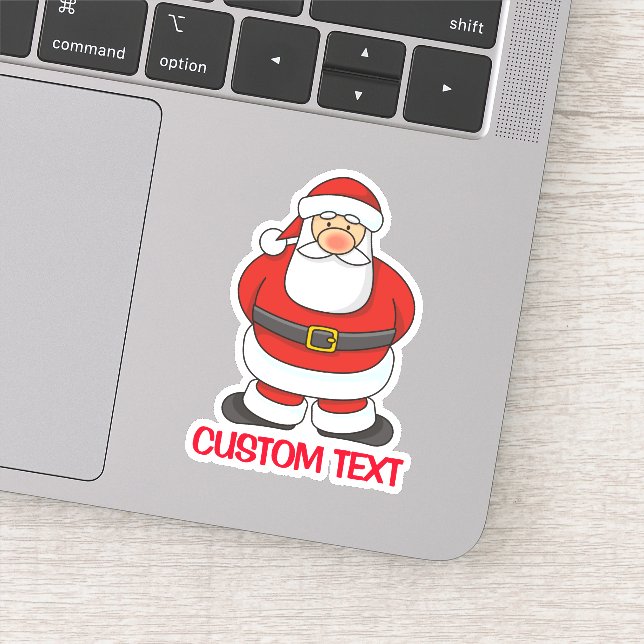 Santa Claus Sticker (Detail)