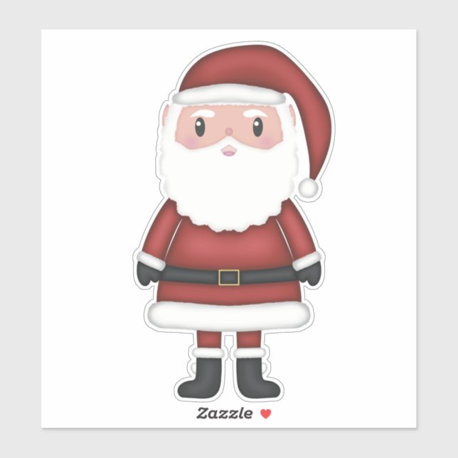 Santa Claus  Sticker (Sheet)