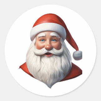 Santa Claus Sticker | Christmas Santa Stickers 