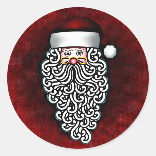 santa claus stickers (Front)