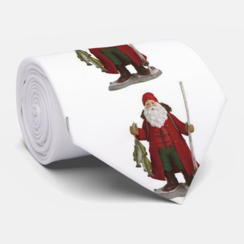 SANTA CLAUS THE FISHERMAN TIE