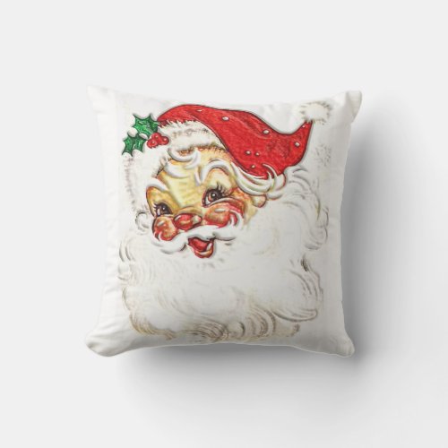 Santa Claus Throw Pillow