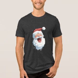 Santa Claus Tri-Blend Shirt