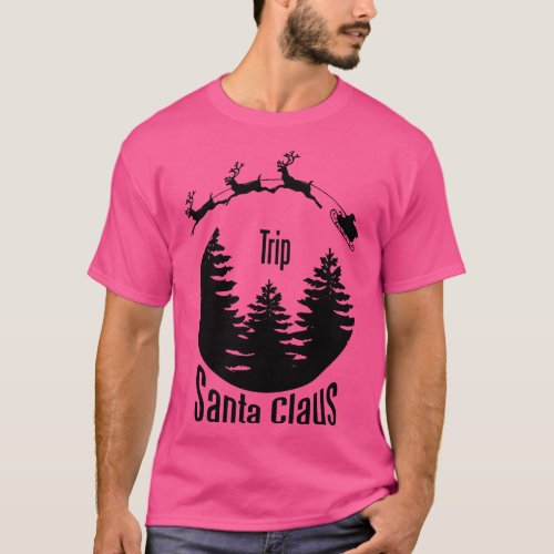 Santa claus trip T_Shirt