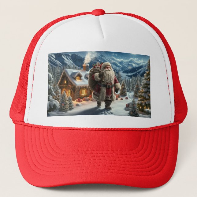 Santa Claus Trucker Hat (Front)