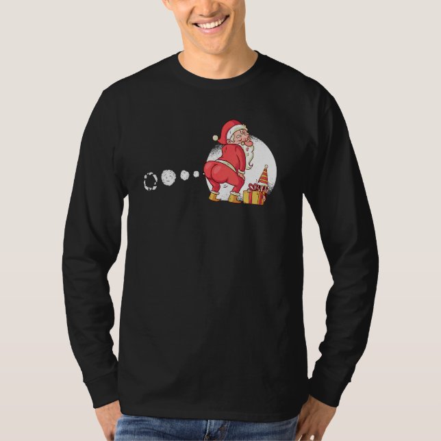 Santa Claus Ugly F Transmitter T-Shirt (Front)