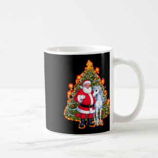 Santa Claus Unicorn Christmas Sweater Christmas Tr Coffee Mug