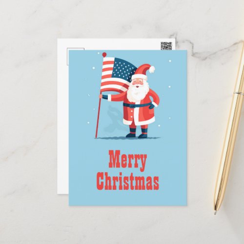 Santa Claus USA Postcard