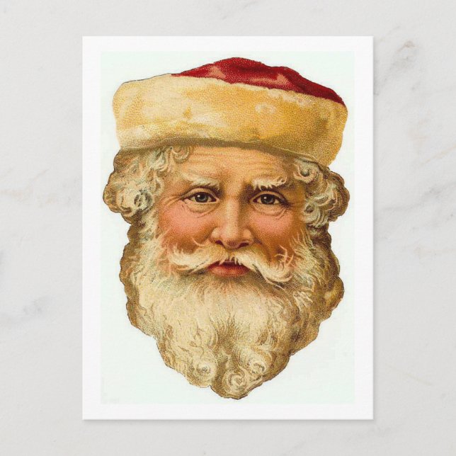 Santa Claus Vintage Card (Front)