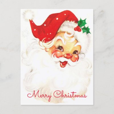 Vintage Santa Postcards - No Minimum Quantity | Zazzle