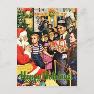 Santa Claus Vintage Christmas Postcard