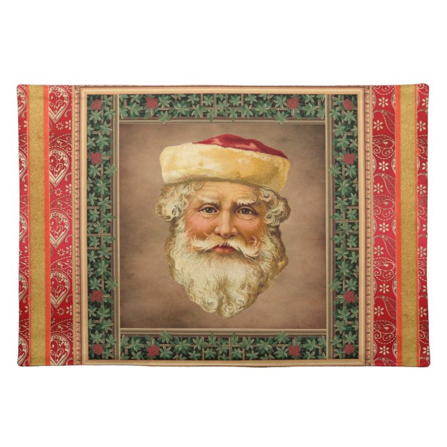 Santa Claus Vintage Placemat (Front)