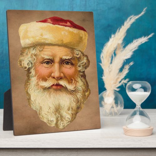 Santa Claus Vintage Plaque