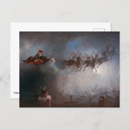 Santa Claus  William Holbrook Beard  Postcard