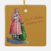 Santa Claus with a Sack of Gifts