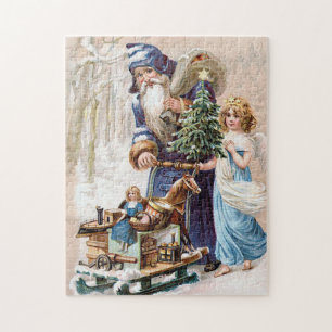 Santa Claus with Angel Jigsaw Puzzle