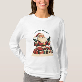 Santa Claus with Christmas gifts T-Shirt