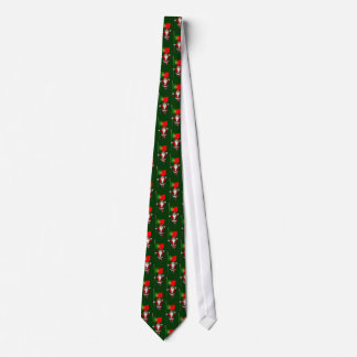 Santa Claus With Ensign Of Portugal Neck Tie
