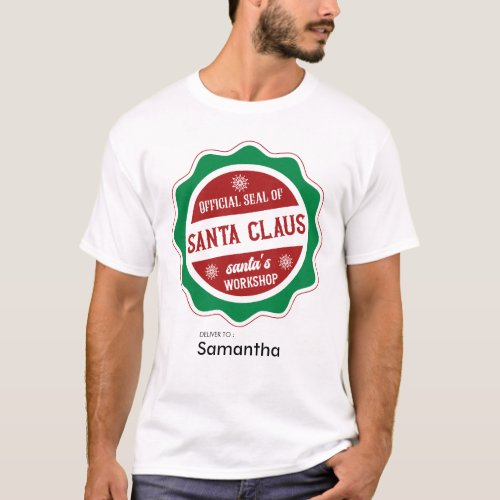 Santa Claus workshop funny  T_Shirt