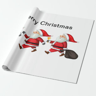 Santa Claus Wrapping Paper