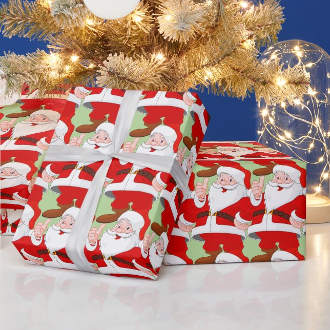 Santa Claus Wrapping Paper (Holidays)