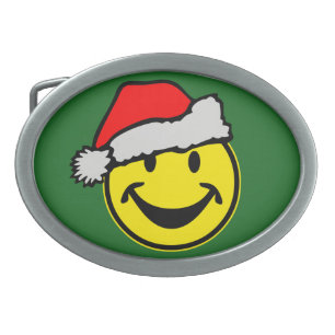 Santa Claus your backgr. & ideas Belt Buckle