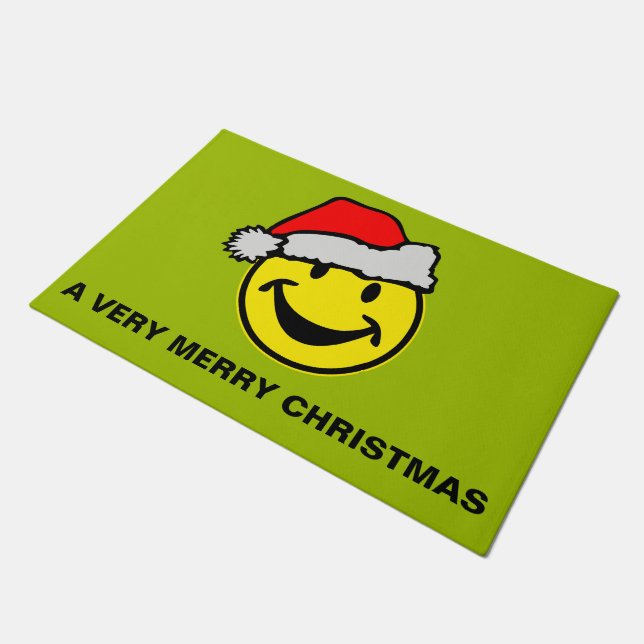 Santa Claus your backgr. & ideas Doormat (Angled)