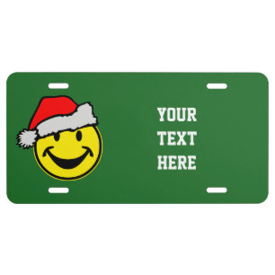 Santa Claus your backgr. & ideas License Plate
