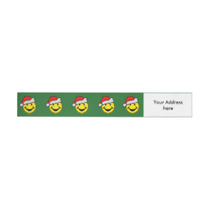 Santa Claus your backgr. & ideas Wrap Around Address Label