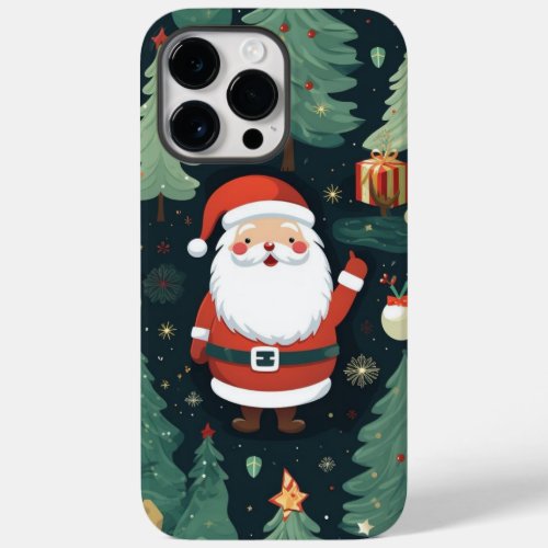 Santa Clause and Christmas Tree Case Design 