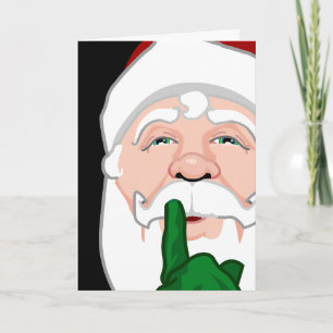 Santa Clause Cards Christmas Greetings Card