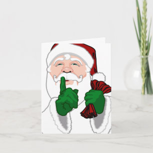 Santa Clause Cards Christmas Greetings Card