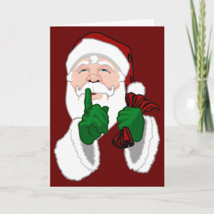 Santa Clause Cards Christmas Greetings Card