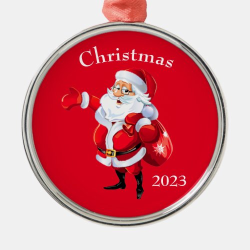 Santa Clause Christmas Ornament