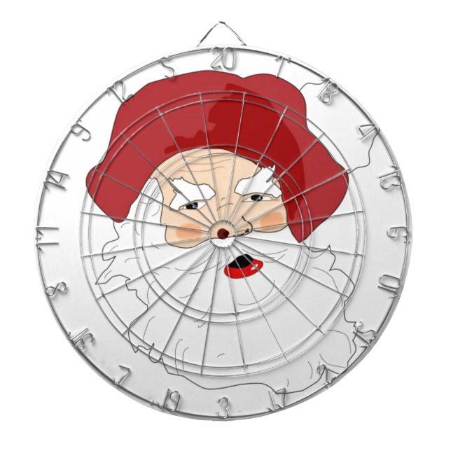 Santa Clause Dart Board (Front)