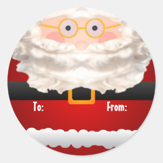 Santa Clause Gift Tag