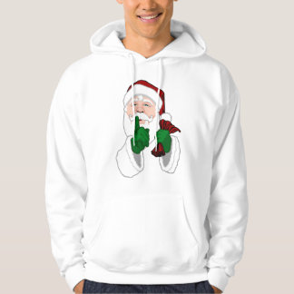 Santa Clause Hoodie Sweatshirt Santa Sweatshirts