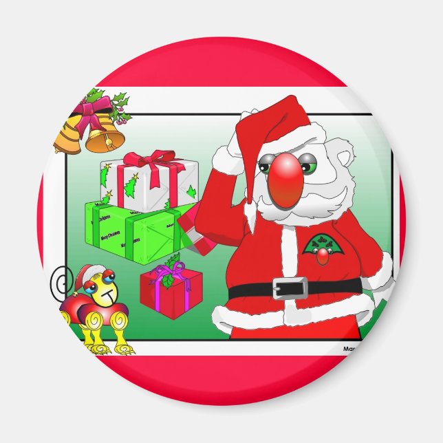 Santa Clause Magnet (Front)