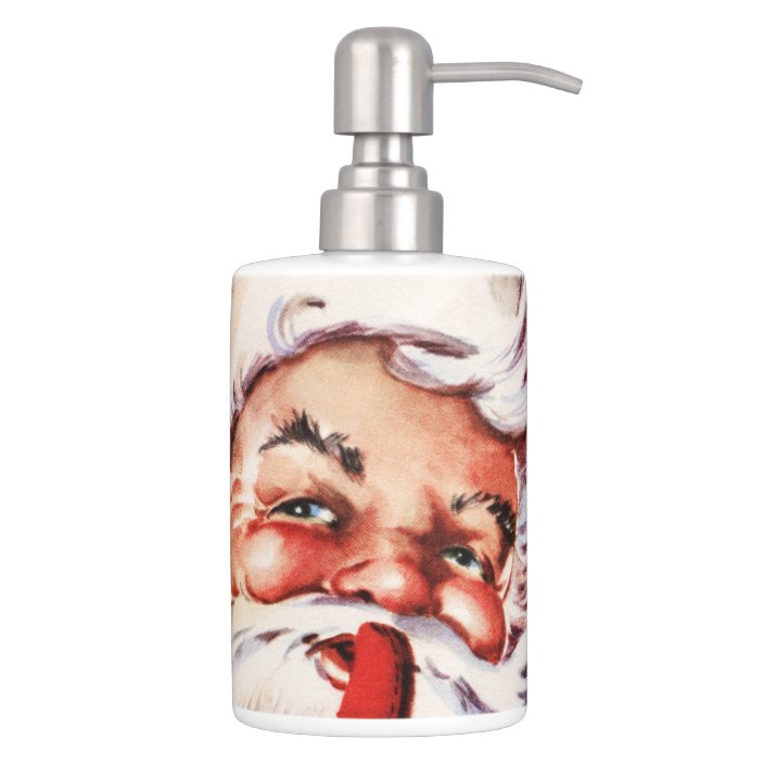 santa soap dispenser