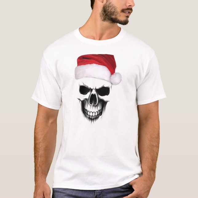 Santa Clause Xmas Demon T-Shirt (Front)