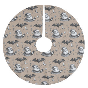 Santa Claws Brushed Polyester Tree Skirt