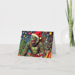 Santa Claws Card