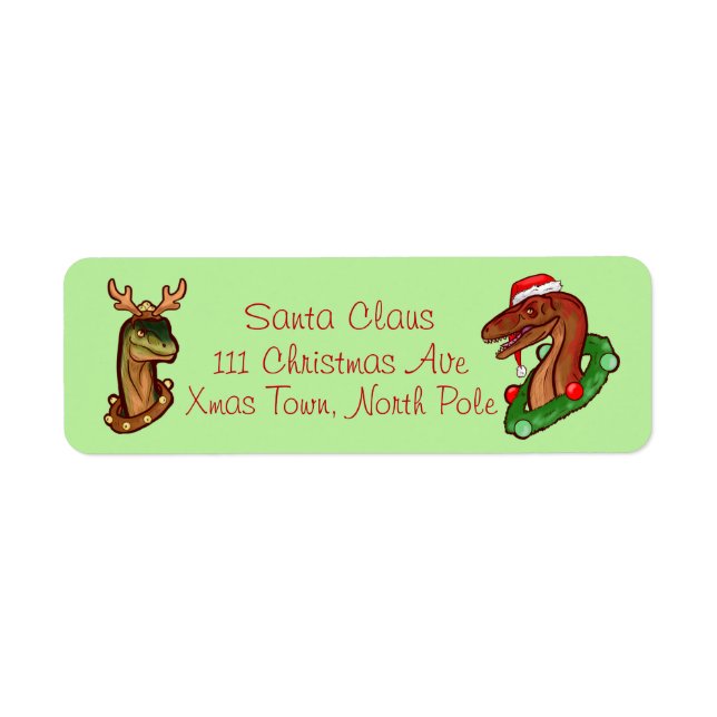 Santa Claws Label (Front)